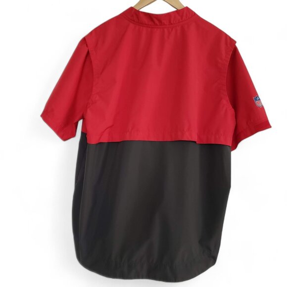 NFL On Field Tampa Bay Buccaneers Windbreaker Men's Zip Size Pullover Fan Wear L - Picture 3 of 8